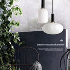 Without light source / Type b-blackmilk white lampshade