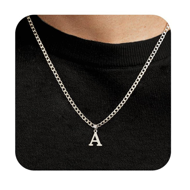 26-letter pendant necklace