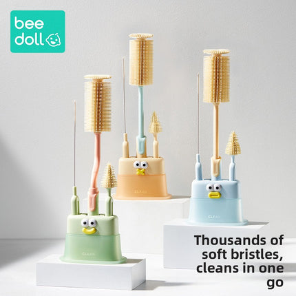 silicone bottle brush