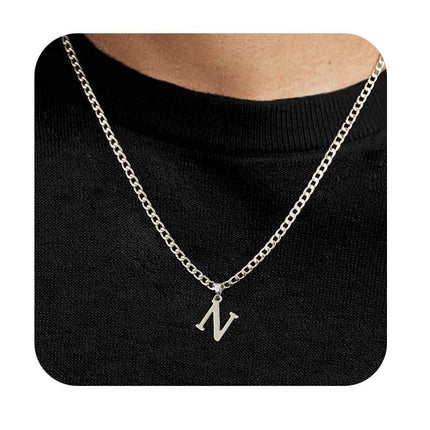 26-letter pendant necklace