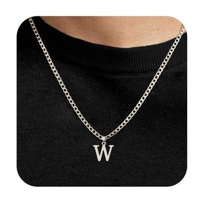 26-letter pendant necklace