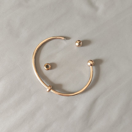 stainless steel opening bracelet