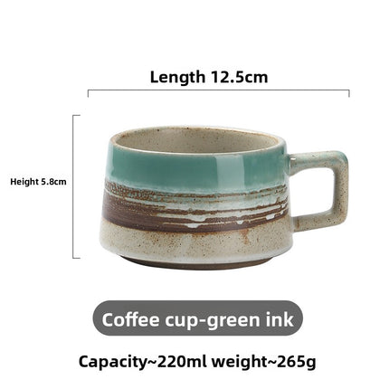 Ceramic coffee cup