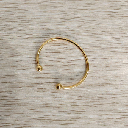 stainless steel opening bracelet