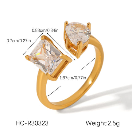 cubic zirconia ring