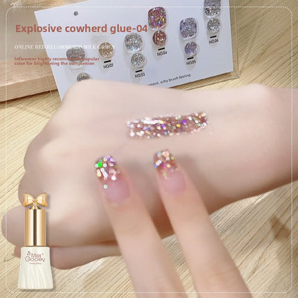 Fine Glitter Nail Polish Gel