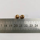 8mm rose gold ball nut