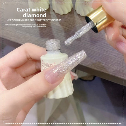 Fine Glitter Nail Polish Gel