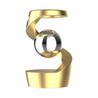 Gold + Silver Beads 65mm