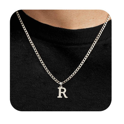 26-letter pendant necklace