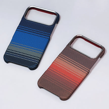 Ultra-Thin Magnetic Phone Case Carbon Fiber Pattern