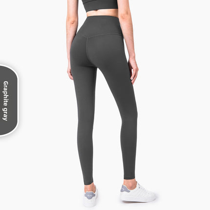 Seamless Anti-Rolling Naked Feeling Yoga Leggings