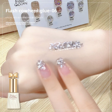 Fine Glitter Nail Polish Gel