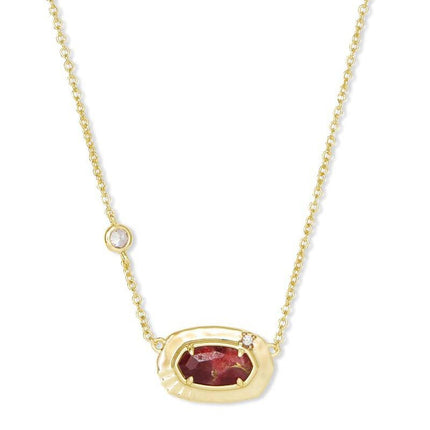 Geometric pendant necklace