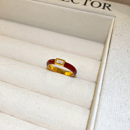 Creature Tiger's Eye Open Ring