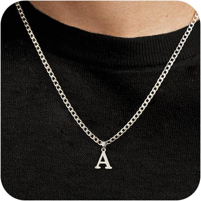 26-letter pendant necklace