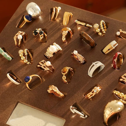 Creature Tiger's Eye Open Ring