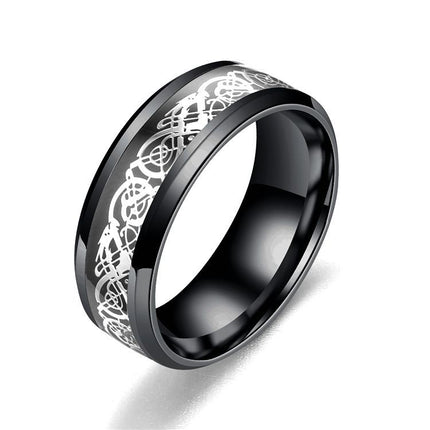 Titanium steel ring