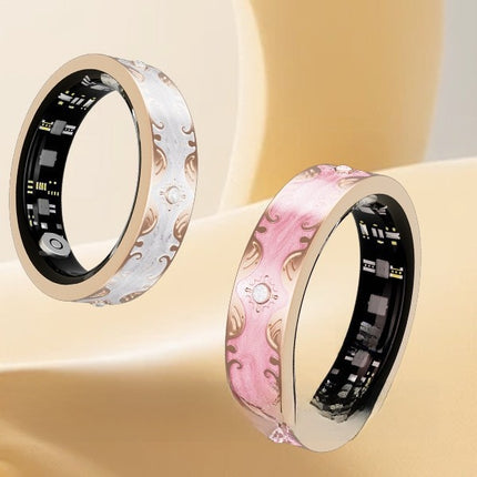 Enamel-colored smart ring bracelet