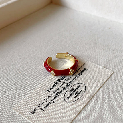 Creature Tiger's Eye Open Ring