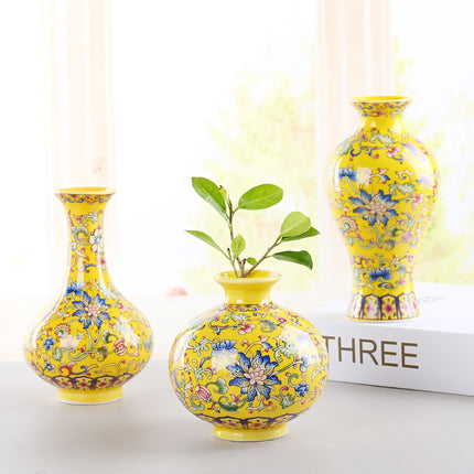 Hand-painted vase