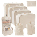 Beige Hook Bag 8pcs