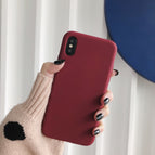 Wine Red / iphonexs max