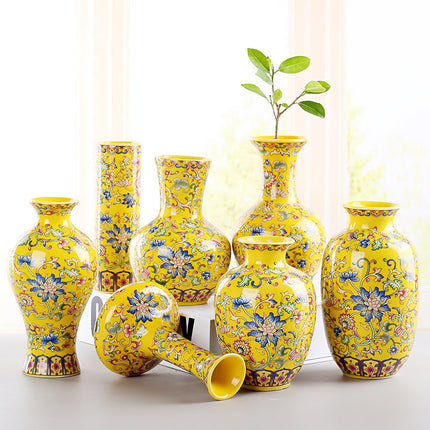 Hand-painted vase