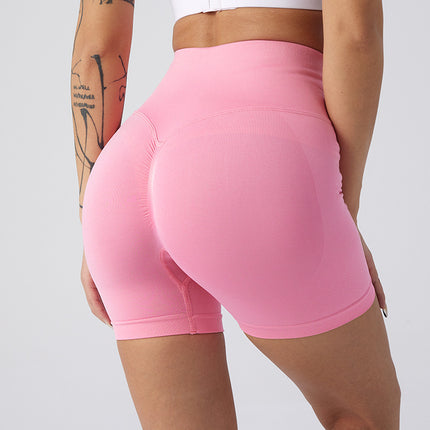 High-Waisted Yoga Shorts Breathable Sports Leggings