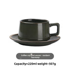 Cup Saucer Set Green Tone / 201-300ml