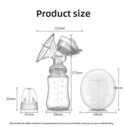 Double Electric Breast Pump with Silent Automatic Expression