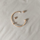 YB-1089RG-60mm rose gold 2pcs