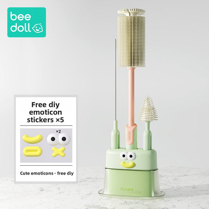 silicone bottle brush