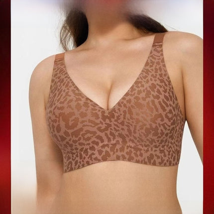 Silent and without steel rings bra