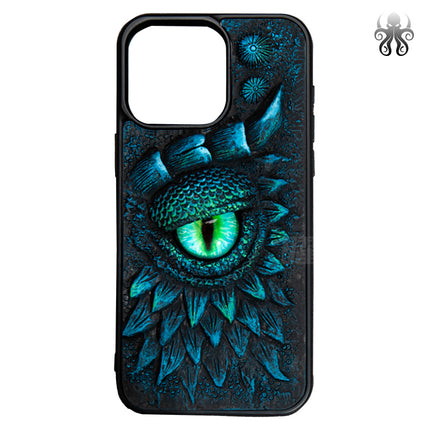 Embossed Dragon Design Phone Case