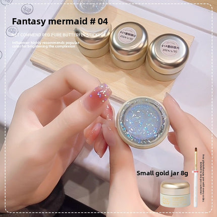 Fine Glitter Nail Polish Gel