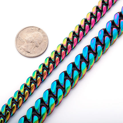 Quenched color Cuban chain