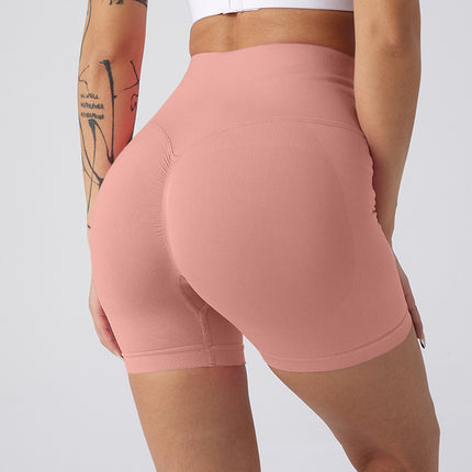 High-Waisted Yoga Shorts Breathable Sports Leggings