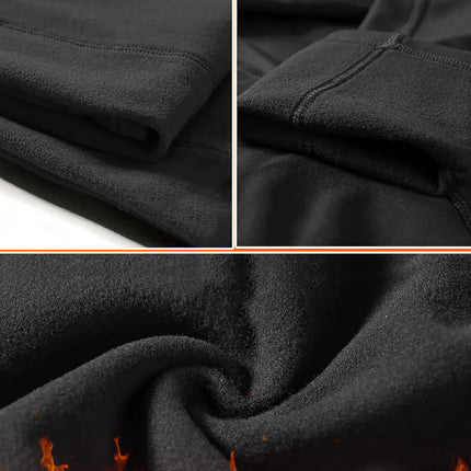 Womens High-Waisted Fleece Leggings