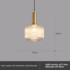 Without light source / Type b-copper color  cognac lampshade