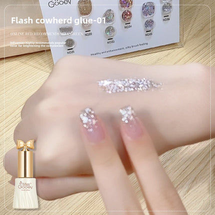 Fine Glitter Nail Polish Gel