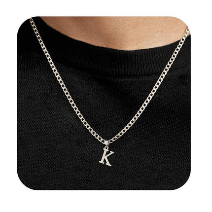 26-letter pendant necklace