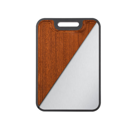 Double-sided solid wood cutting board