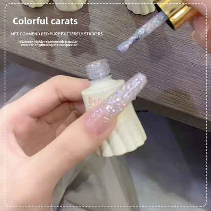 Fine Glitter Nail Polish Gel