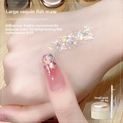 Fine Glitter Nail Polish Gel