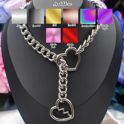 Hip Hop Metal Chain Necklace