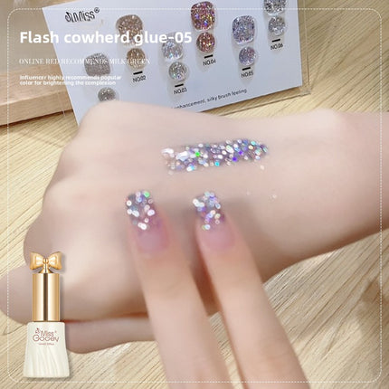 Fine Glitter Nail Polish Gel