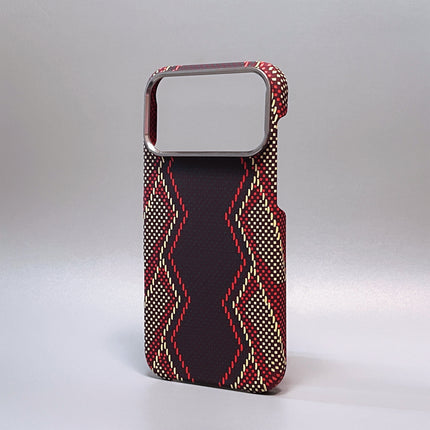Ultra-Thin Magnetic Phone Case Carbon Fiber Pattern