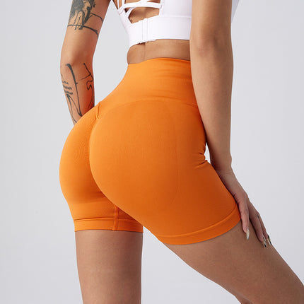 High-Waisted Yoga Shorts Breathable Sports Leggings