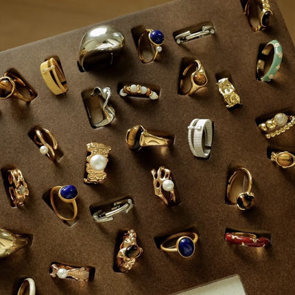 Creature Tiger's Eye Open Ring